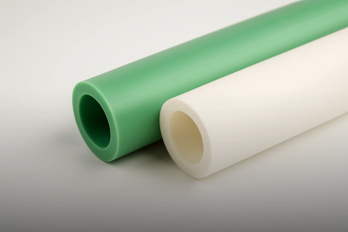 تفتوت لوله سبز و سفید